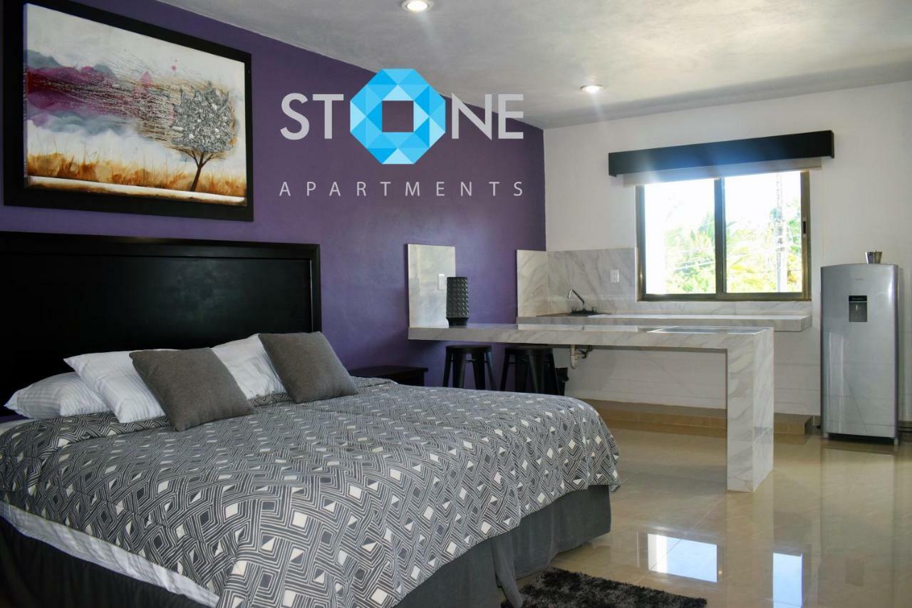 Stone Aparments Hotel Bacalar Eksteriør billede
